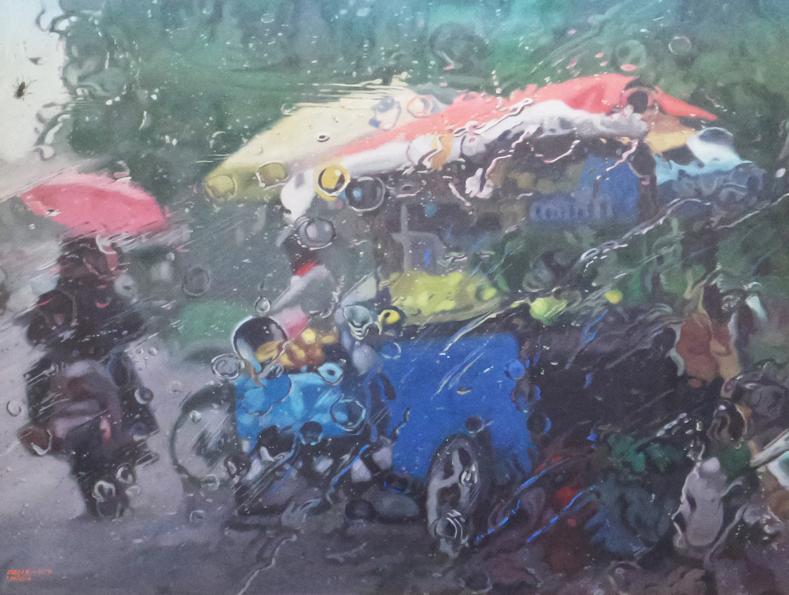 Soe Soe Rain 2 92x122cm